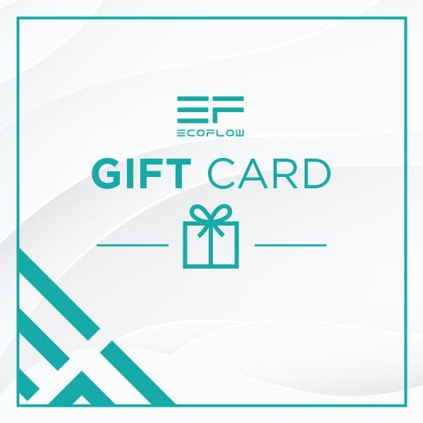 EcoFlow Gift Card - Perfect for Camping, Emergencies & Off-Grid Power Solutions | Buy Online Now