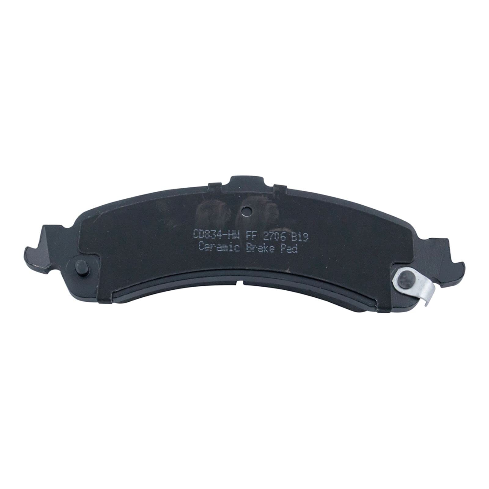 High-Quality Rear Ceramic Brake Pad & Rotor Parking Shoe Kit - Compatible with GM Vehicles | Durable Coated Backing Plates | Perfect for Daily Commuting, City Driving & Heavy-Duty Use