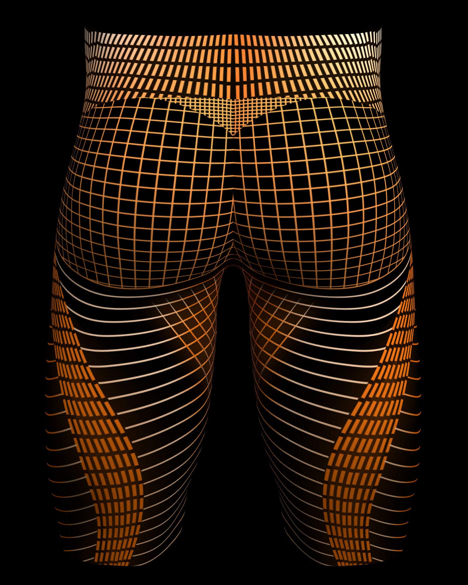 Knap'man Zoned Compression Shorts for Men - Moisture Wicking, 45% Compression, Navy Blue - Ideal for Running, Gym Workouts & Sports Recovery