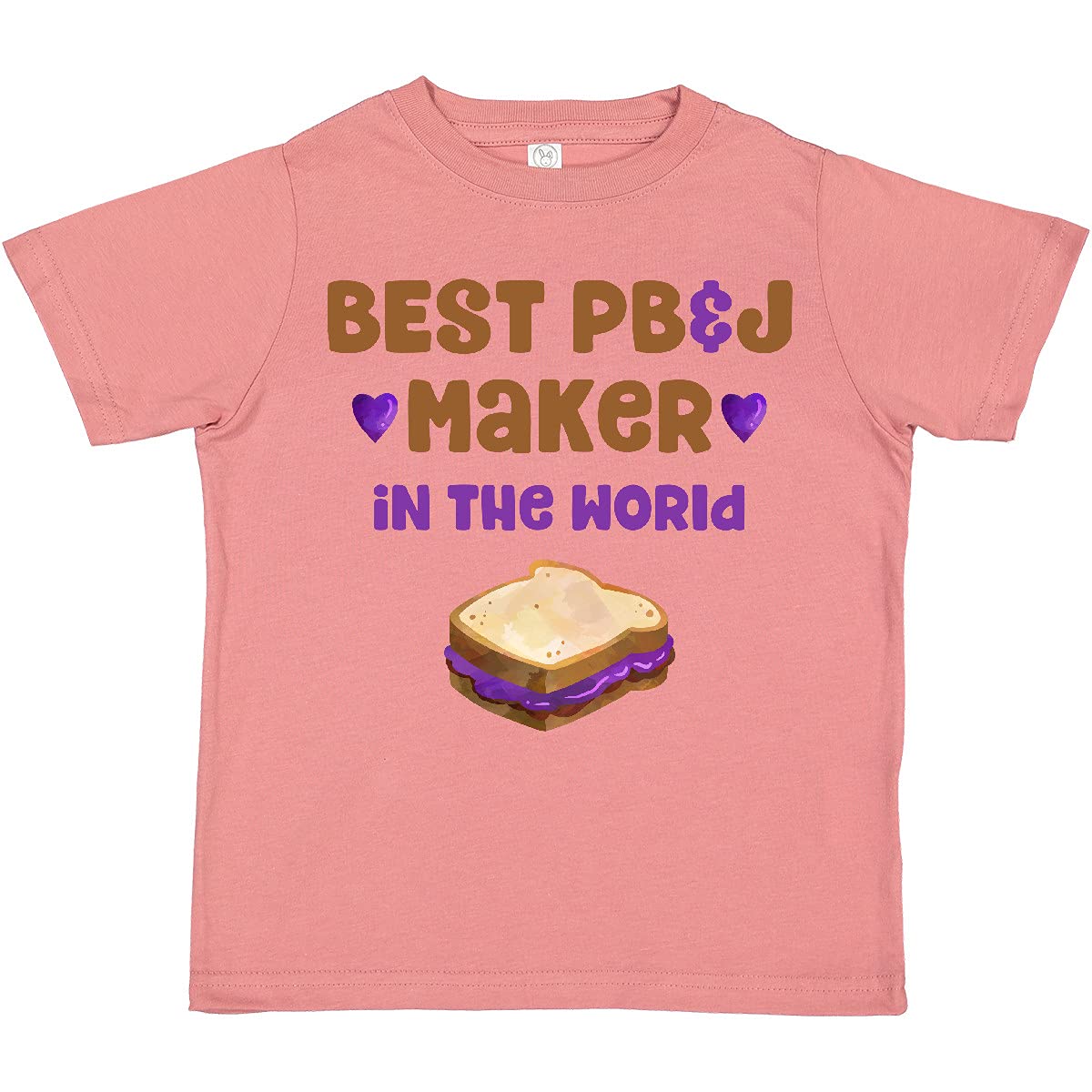 Inktastic World's Best PBJ Maker Toddler T-Shirt - Funny Kids Graphic Tee for Boys & Girls - Perfect for Playdates, Preschool & Family Outings