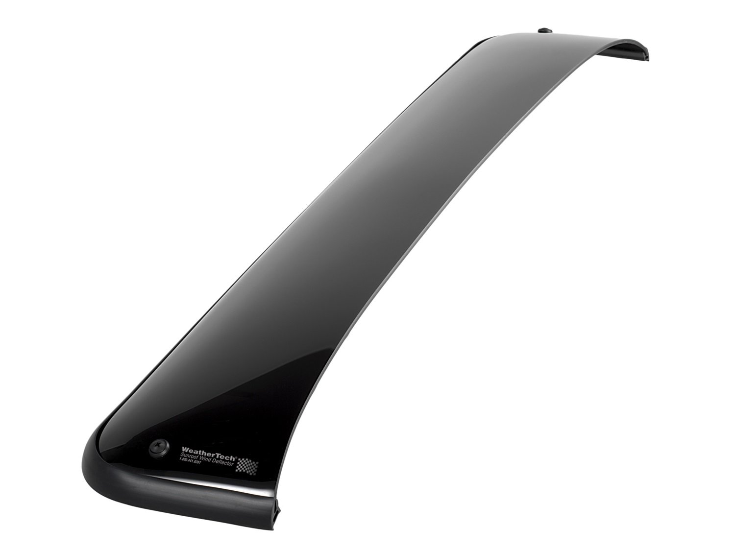 WeatherTech Custom Fit Sunroof Wind Deflectors for Dodge 300, Charger, Magnum - Dark Tint (89112) | Reduce Wind Noise & Rain Protection | Perfect for Highway Driving & Road Trips