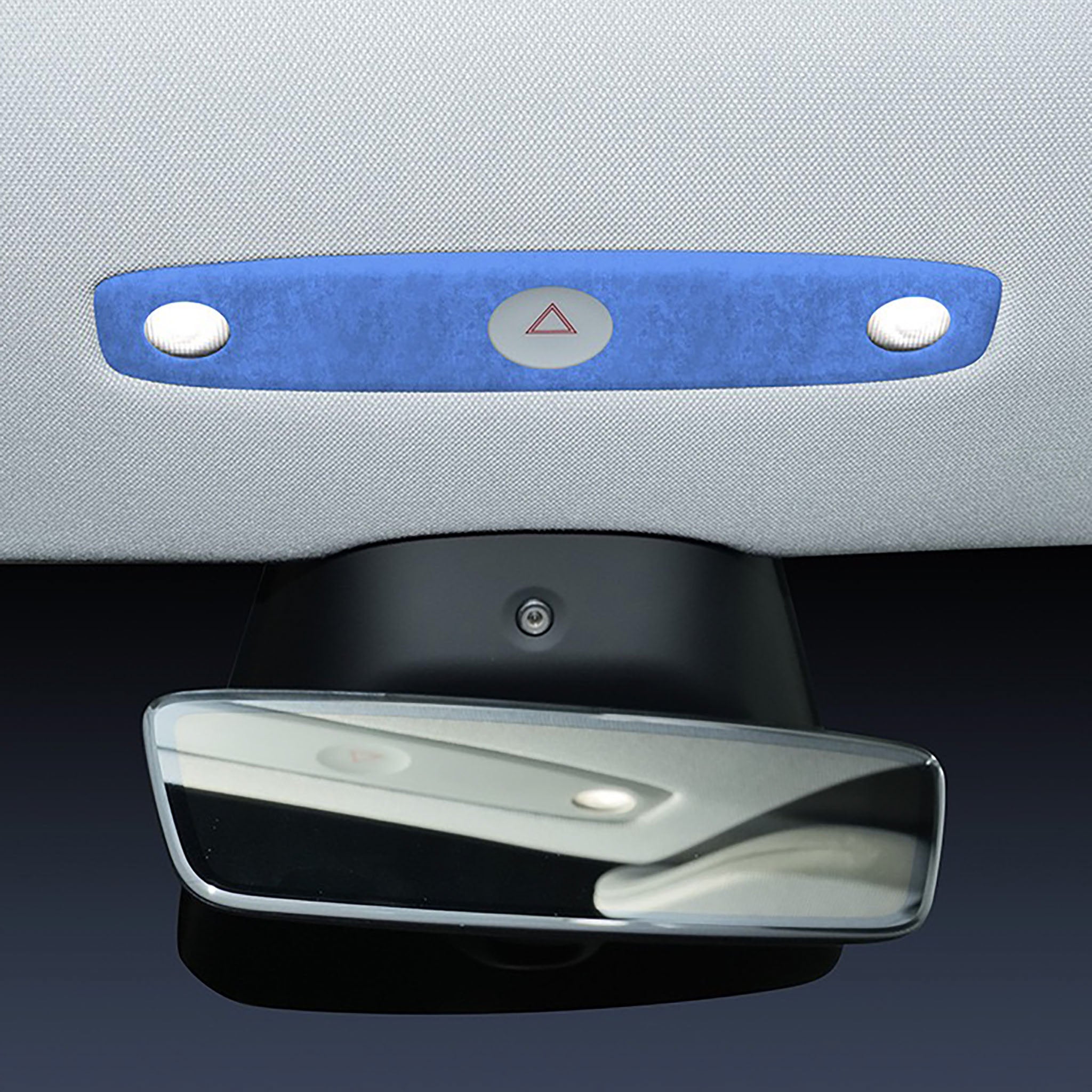 Tesla Alcantara Interior Reading Light Wrap Sticker for 2024+ Model 3 Highland & New Model Y Juniper - Premium Car Accessories for Night Driving & Interior Upgrade