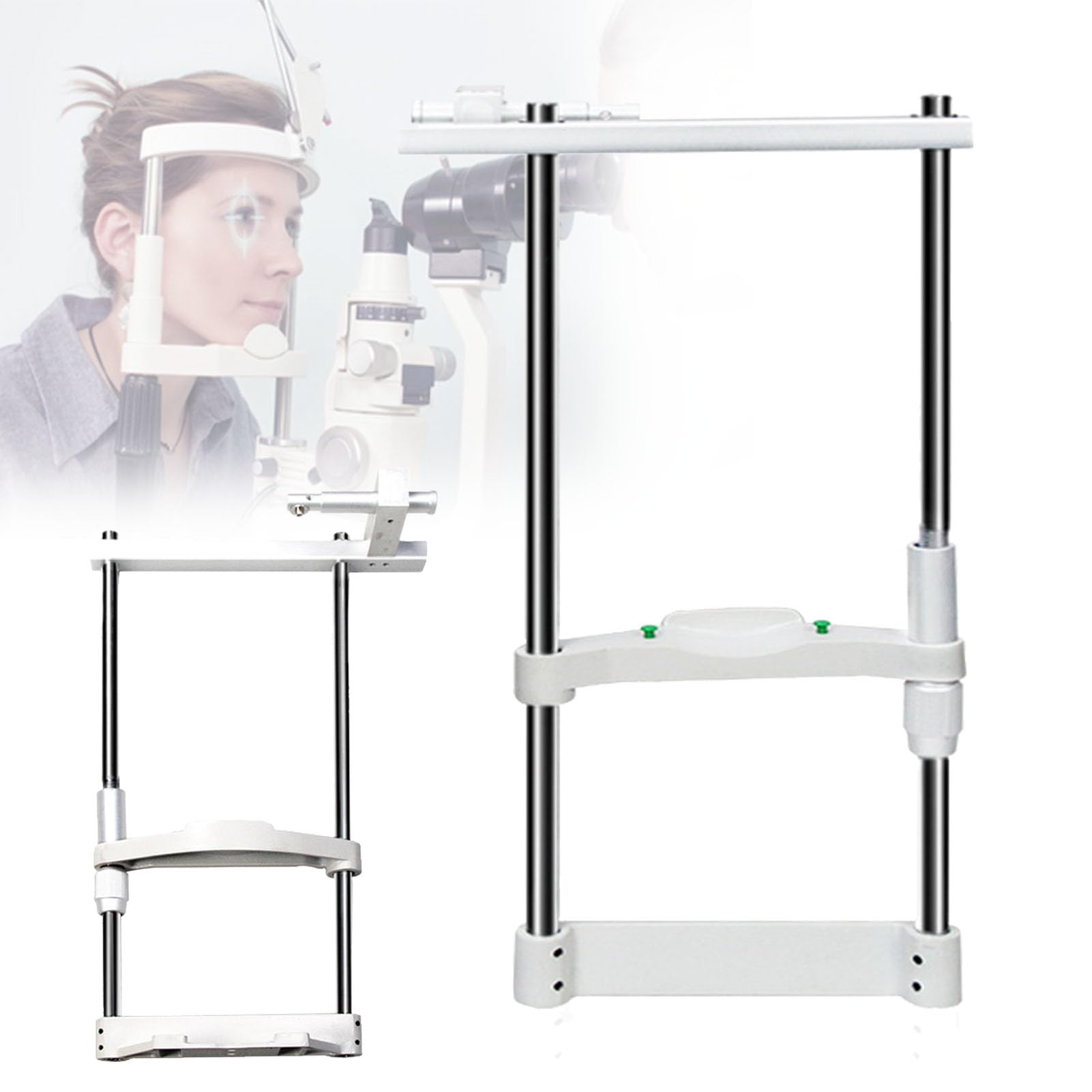 Adjustable Forehead Rest for Vision Training - 0-95mm Height Adjustment, Chin & Forehead Support - Optometry Accessory for Eye Care Centers & Training Clinics - Perfect for Vision Therapy & Eye Exams