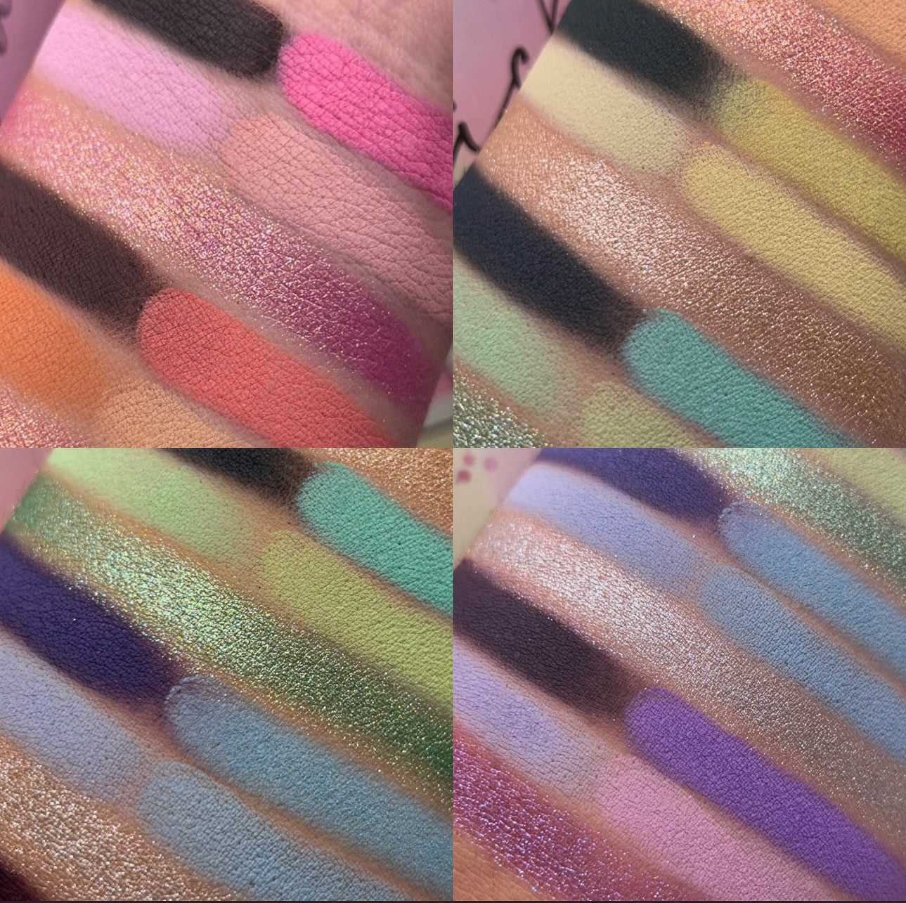 Vibrant Sweet Eyeshadow Palette - 12 Highly Pigmented Matte & Shimmer Shades for Day & Night Makeup Looks | Perfect for Parties, Weddings & Special Occasions