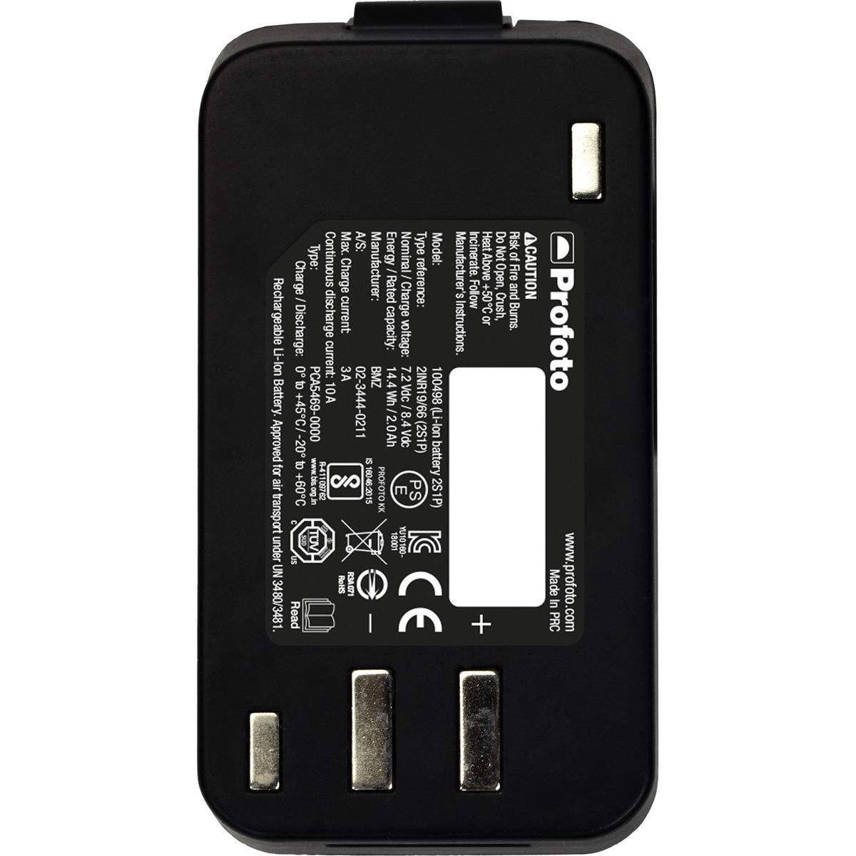 Profoto A Series Battery Mk II Li-Ion Rechargeable Battery for A1, A1X & A10 Flash (100498) - Perfect for Professional Photography, Studio Lighting & On-Location Shoots