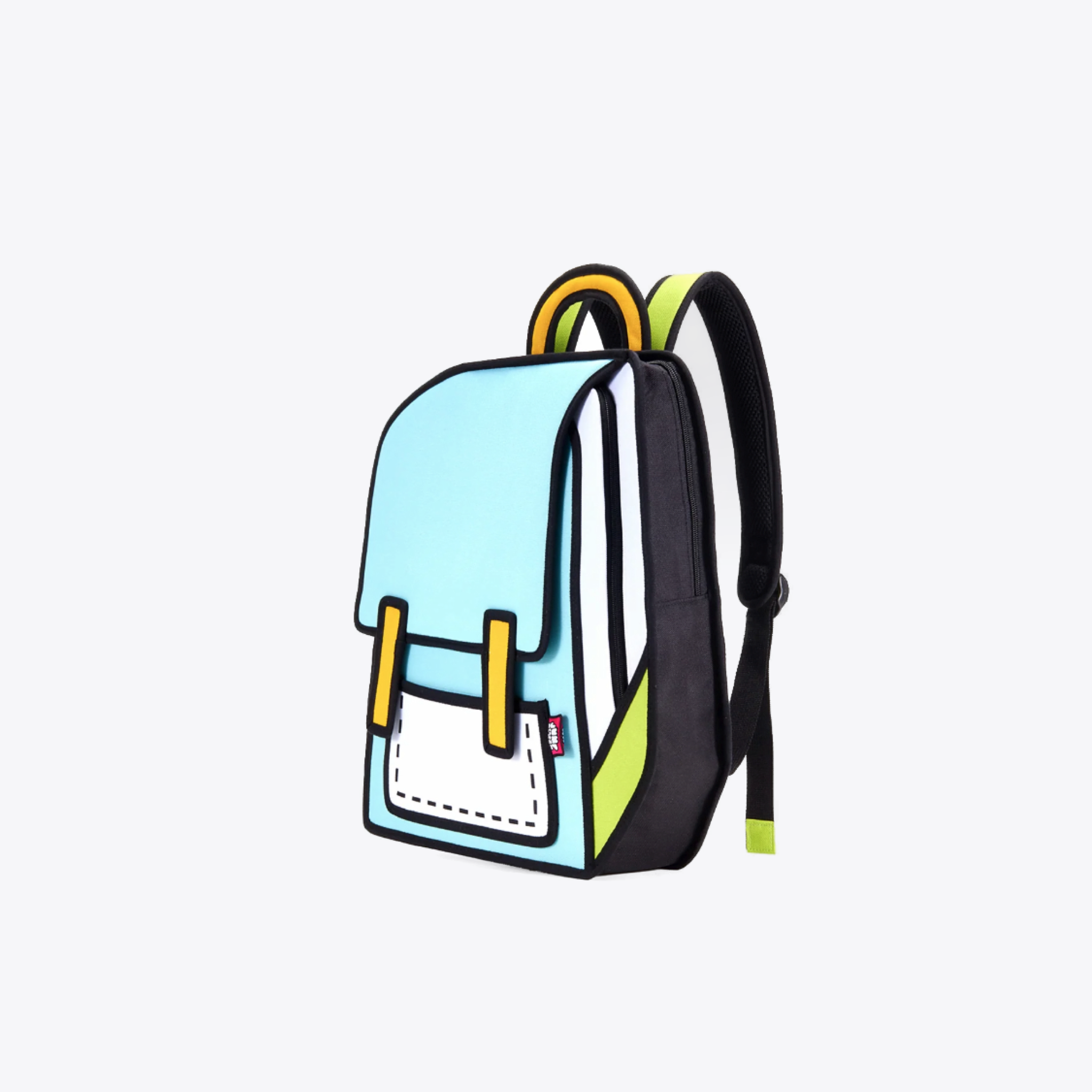 Mint Green Spaceman Themed Backpack for Kids - Lightweight & Durable School Bag for Boys & Girls - Perfect for School, Travel & Outdoor Adventures