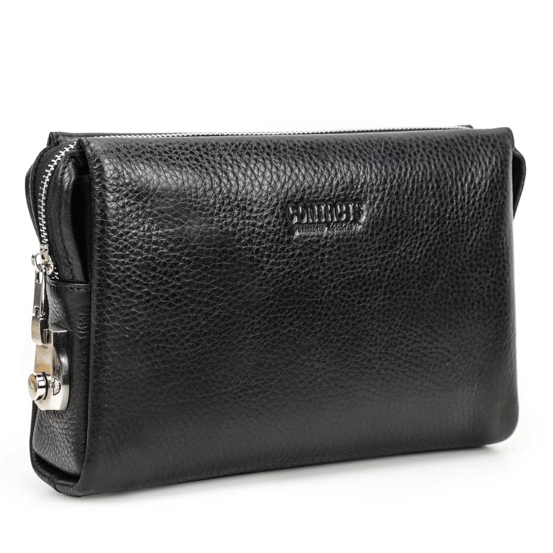 Vintage Leather Messenger Bag for Men - Stylish Single Shoulder Briefcase, Business Laptop Bag & Travel Handbag | Perfect for Work, Commuting & Casual Outings