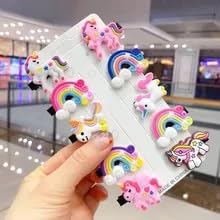 FAVELA™ 20-Pack Mini Emoji & Cartoon Hair Clips for Kids - Cute Smiley Face Barrettes for Girls & Toddlers - Fun Hair Accessories for School, Parties & Daily Styling
