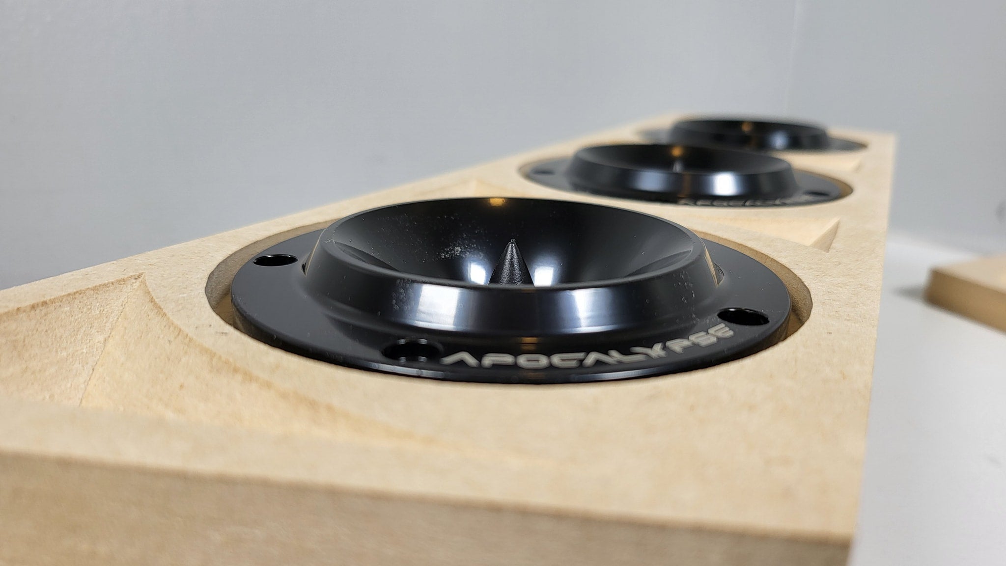 GP Triple Super Tweeter Door Pod Baffle (Pair) - High-Performance Car Audio Speaker Mounts for Enhanced Sound Quality | Perfect for Car Audio Upgrades & Custom Installations