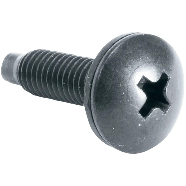 25Pc 10-32 Rack Screws with Nuts - Stainless Steel Server Rack Mounting Hardware for Network Equipment, Data Center & Home Office Setup