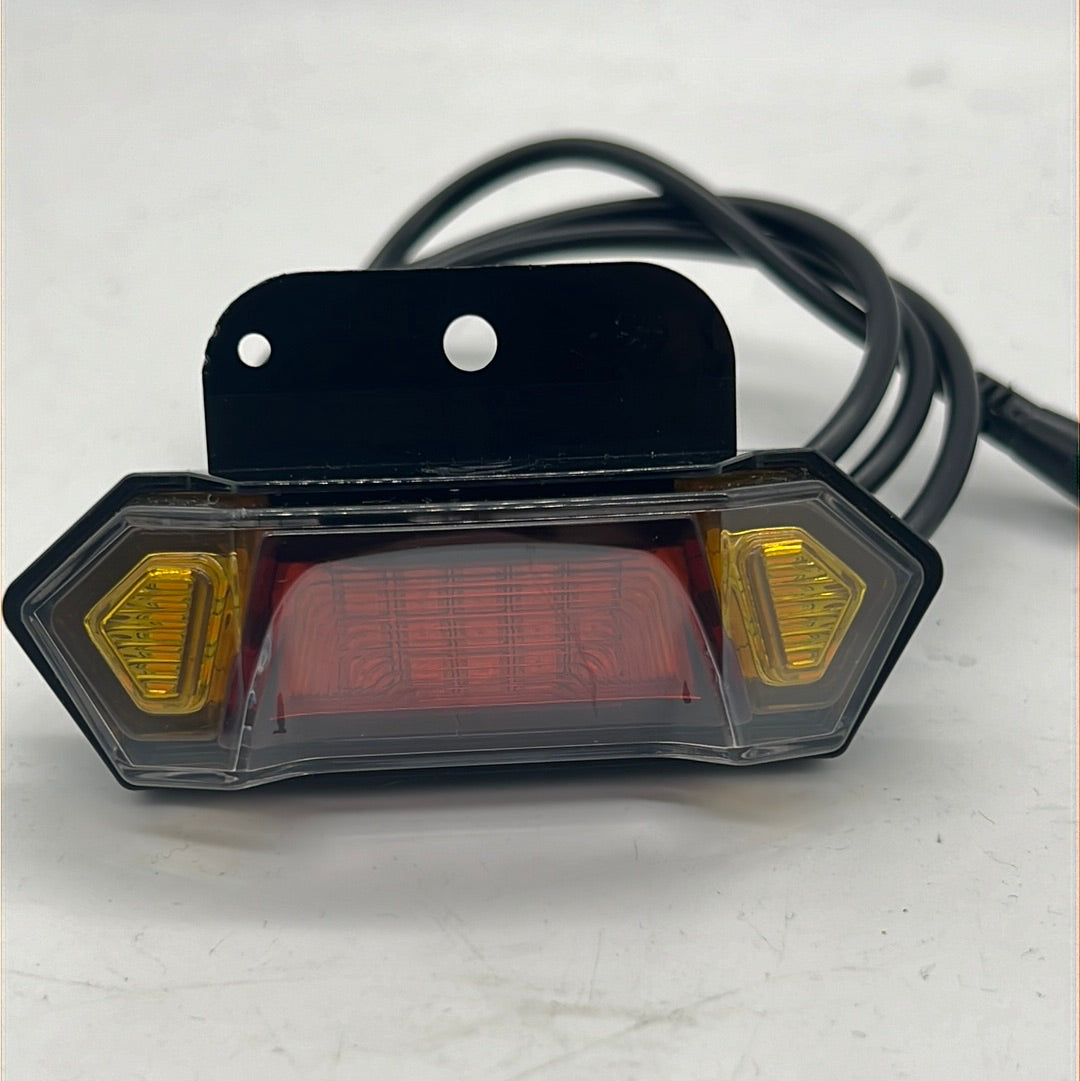 NAMI New LED Tail Light for Motorcycle Mudguard - Waterproof & Durable Replacement Part for Night Riding Safety