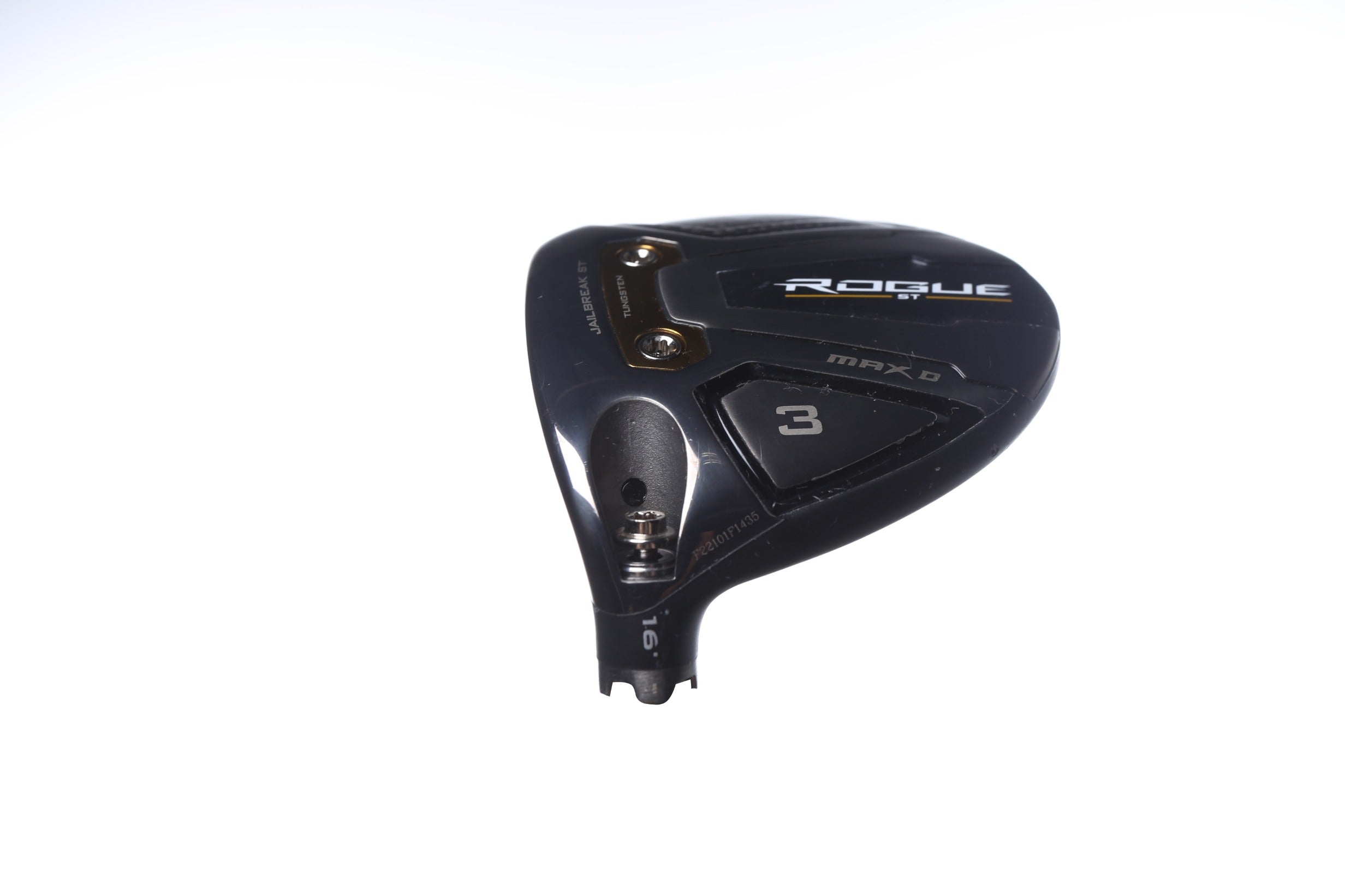 Used Callaway Rogue ST Max Draw Fairway Wood 16° Left-Handed Golf Club Head Only - Perfect for High Handicappers & Draw Bias Players on the Course