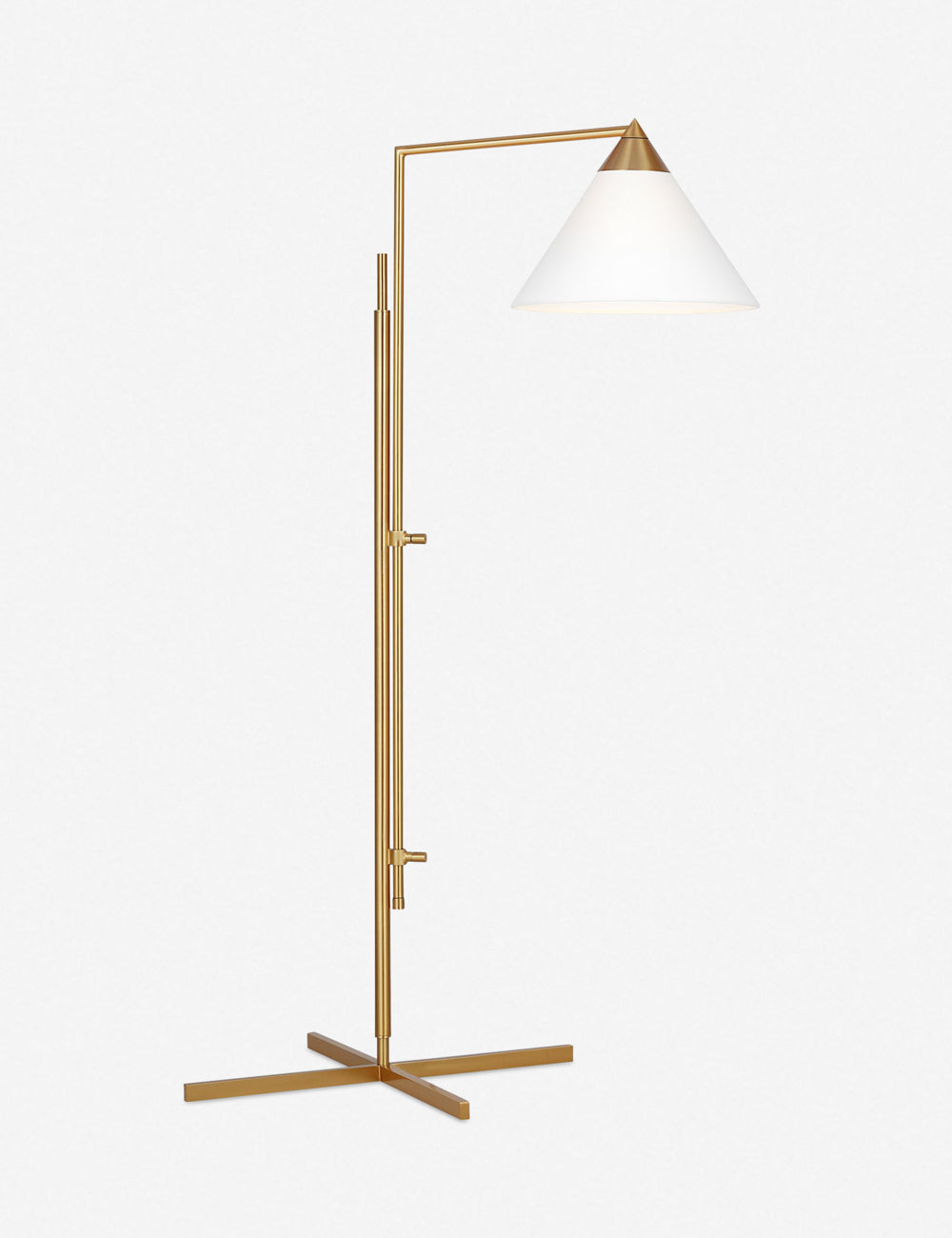 Franklin Task Floor Lamp by Kelly Wearstler - Modern Adjustable LED Floor Light for Home Office, Living Room & Bedroom Reading Lighting