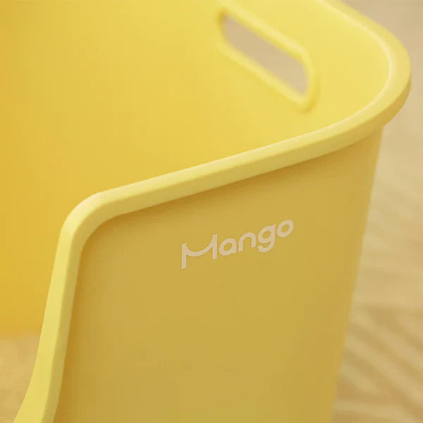 Premium Mango Wood Cat Litter Box Tray - Open Design for Small & Medium Cats | Comfortable & Easy Access | Perfect for Home, Apartment, or Travel Use