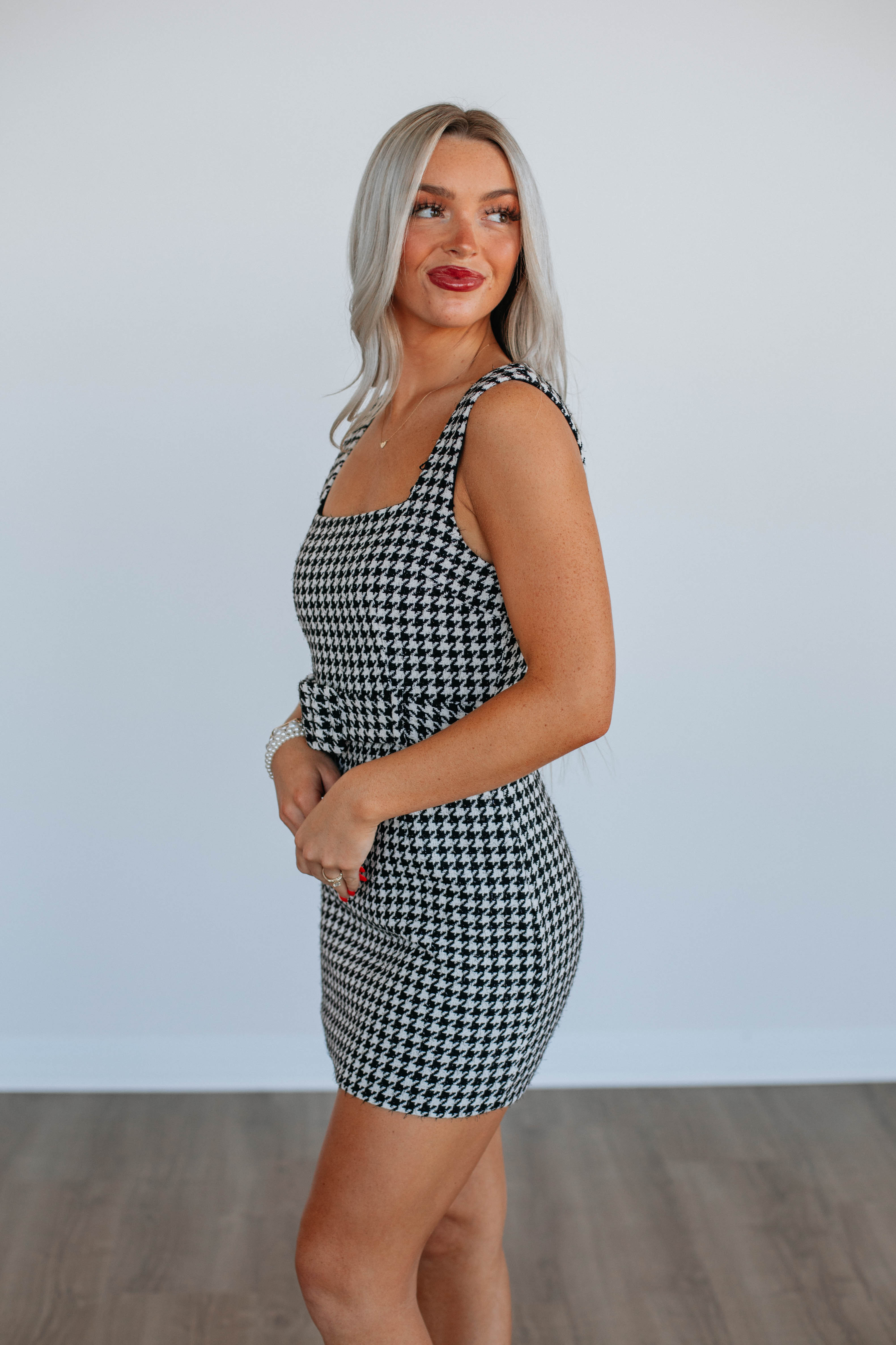 Just The Facts Dress - Stylish Women's Casual Dress for Everyday Wear | Perfect for Office, Date Night & Weekend Outings