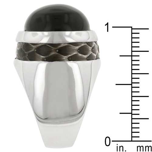 Snake Eye Ring for Men & Women - Gothic Punk Jewelry R599 R08050Rv01 - Perfect for Halloween, Cosplay & Alternative Fashion
