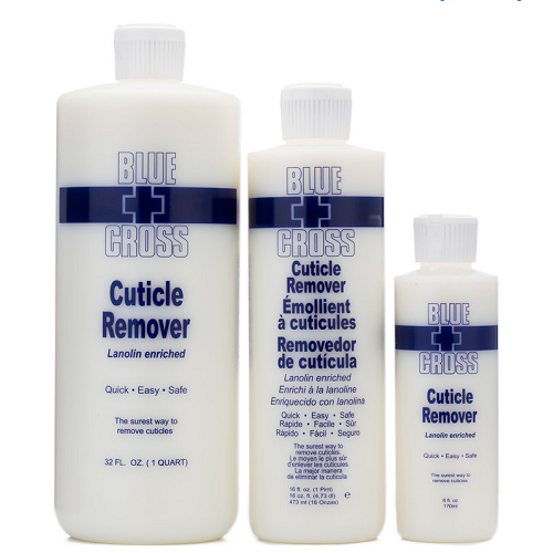 Blue Cross Cuticle Remover - Professional Nail Care Tool for Manicures & Pedicures | Perfect for At-Home & Salon Use