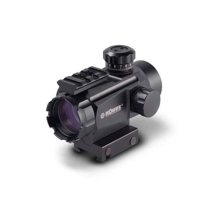 Konus Konusight Tactical Red Dot Sight - 1x20mm Compact Reflex Sight for Pistols & Rifles | Perfect for Hunting, Shooting Range & Tactical Training