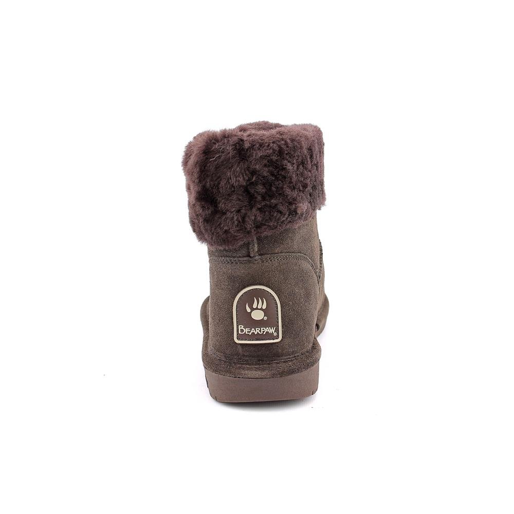 BEARPAW Women's Abby Winter Snow Boots - Waterproof, Warm, Comfortable - Chocolate Brown - Size 5 US - Perfect for Snowy Days, Outdoor Activities & Winter Fashion