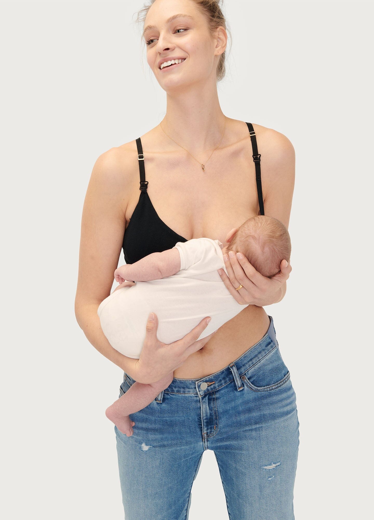Best Nursing and Pumping Bra for Comfortable Breastfeeding - Hands-Free Pumping & Nursing Bra for Moms - Perfect for Work, Travel, and Daily Use