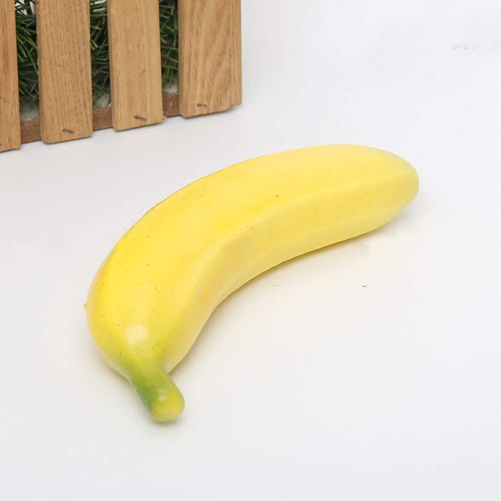 10pcs 20cm Long Artificial Plastic Fake Bananas - Realistic Simulation Fruit for Home Decor, Party Centerpieces, Photography Props, and DIY Crafts