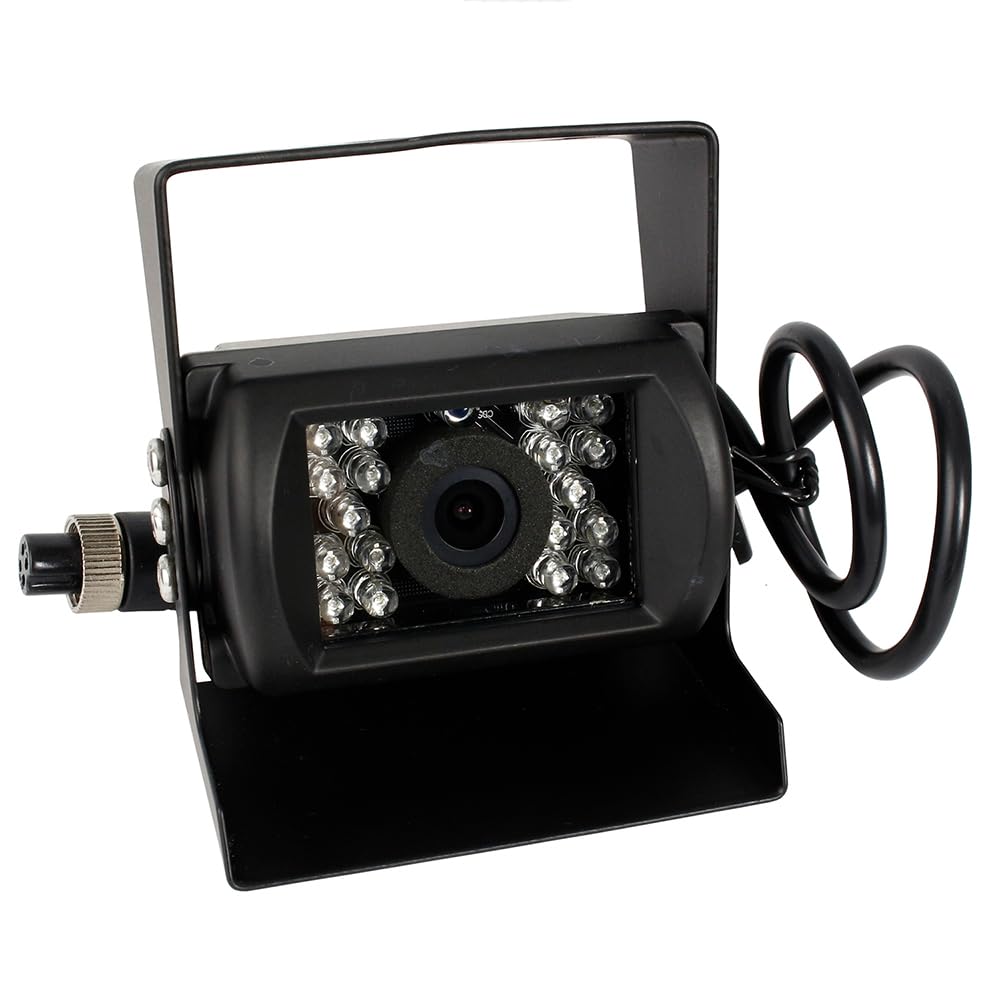 Echomaster CAM-580 HD Commercial Backup Camera System for Trucks & Trailers - Night Vision, Waterproof, Wide View Angle - Perfect for Parking, Reversing & Safety Maneuvers