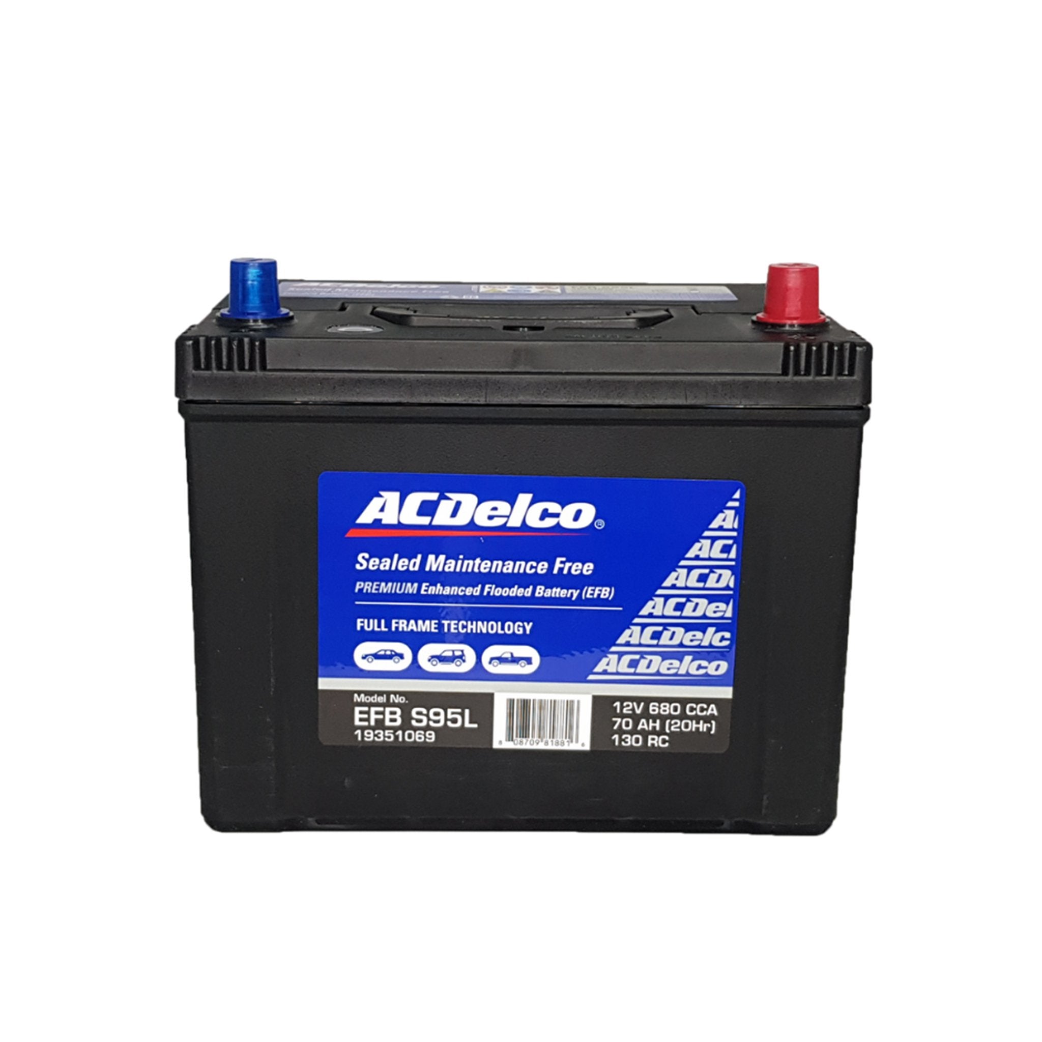 ACDelco EFB Battery 2SM - Premium Automotive Battery for Enhanced Start-Stop Vehicles | Ideal for Cars, Trucks & SUVs in Stop-and-Go Traffic
