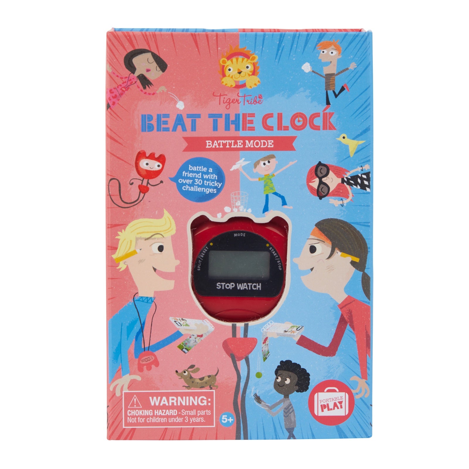 Beat the Clock Battle Mode - Kids Stopwatch Activity Set for Fun Learning & Classroom Games | STEM Educational Toys for Children's Time Management Skills