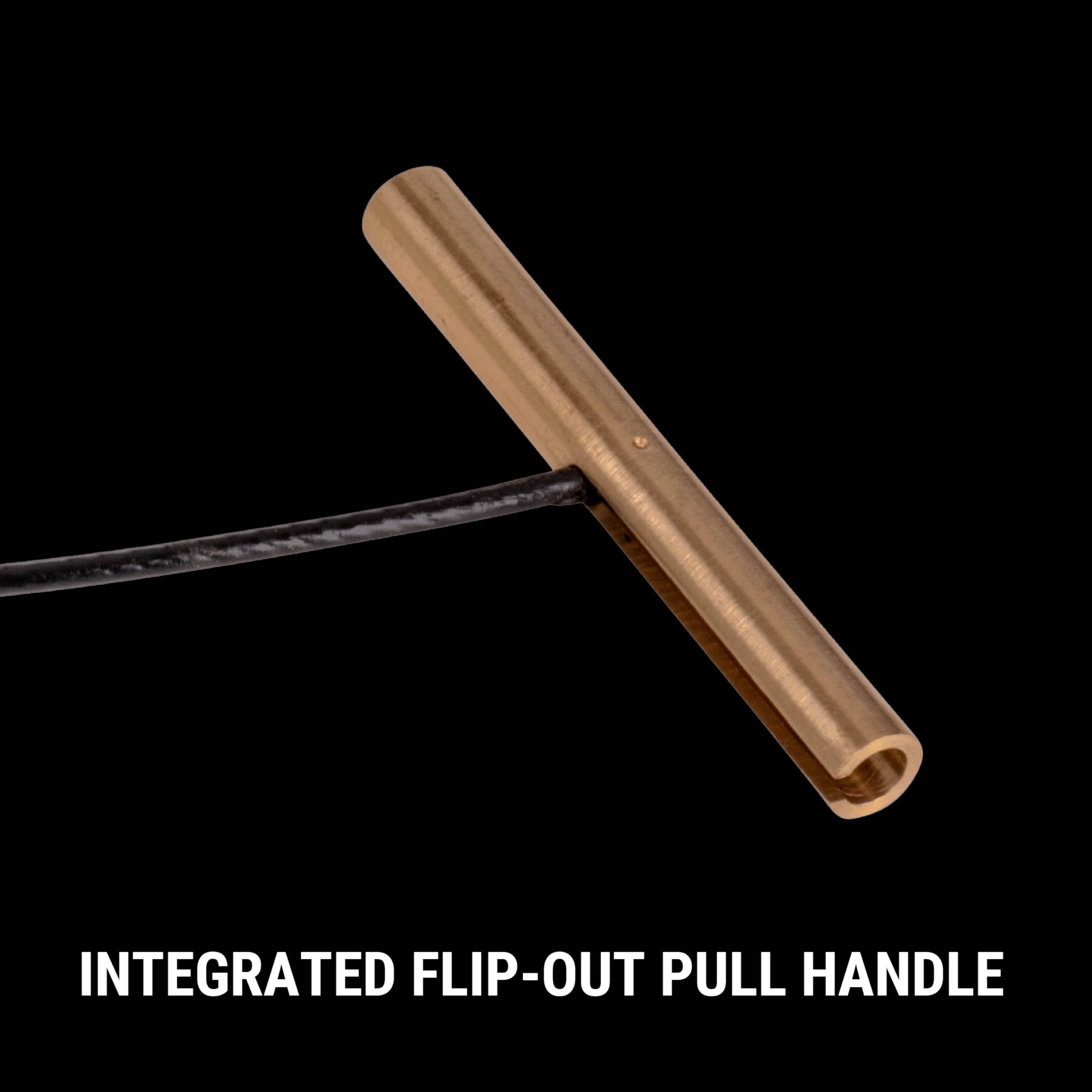 Breakthrough Clean Battle Rope 2.0 Gun Cleaning Kit - Universal for Rifle, Shotgun & Pistol - Includes EVA Storage Case & Brass Handle - Perfect for Firearm Maintenance at Home, Range or Hunting