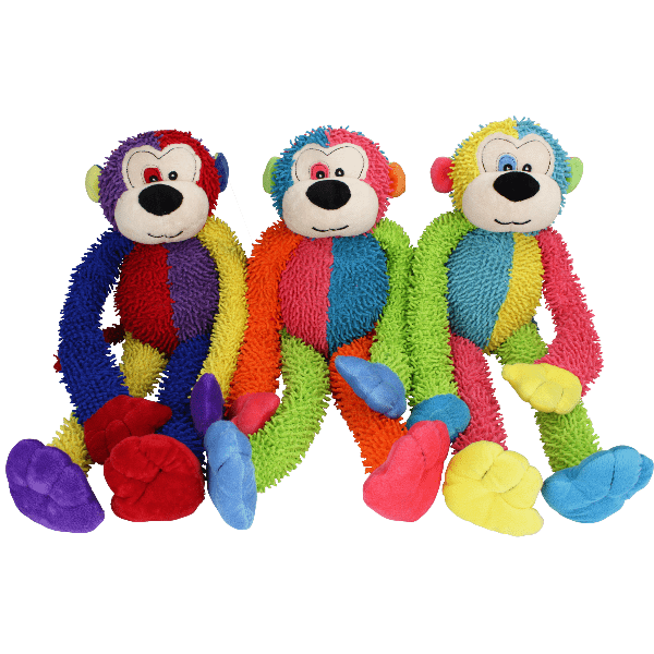 Multipet Multi Crew Monkey Plush Toy - Soft & Cuddly Stuffed Animal for Kids, Perfect for Playtime, Gifts & Nursery Decor | Fun & Durable for Hugging, Snuggling & Imaginative Play