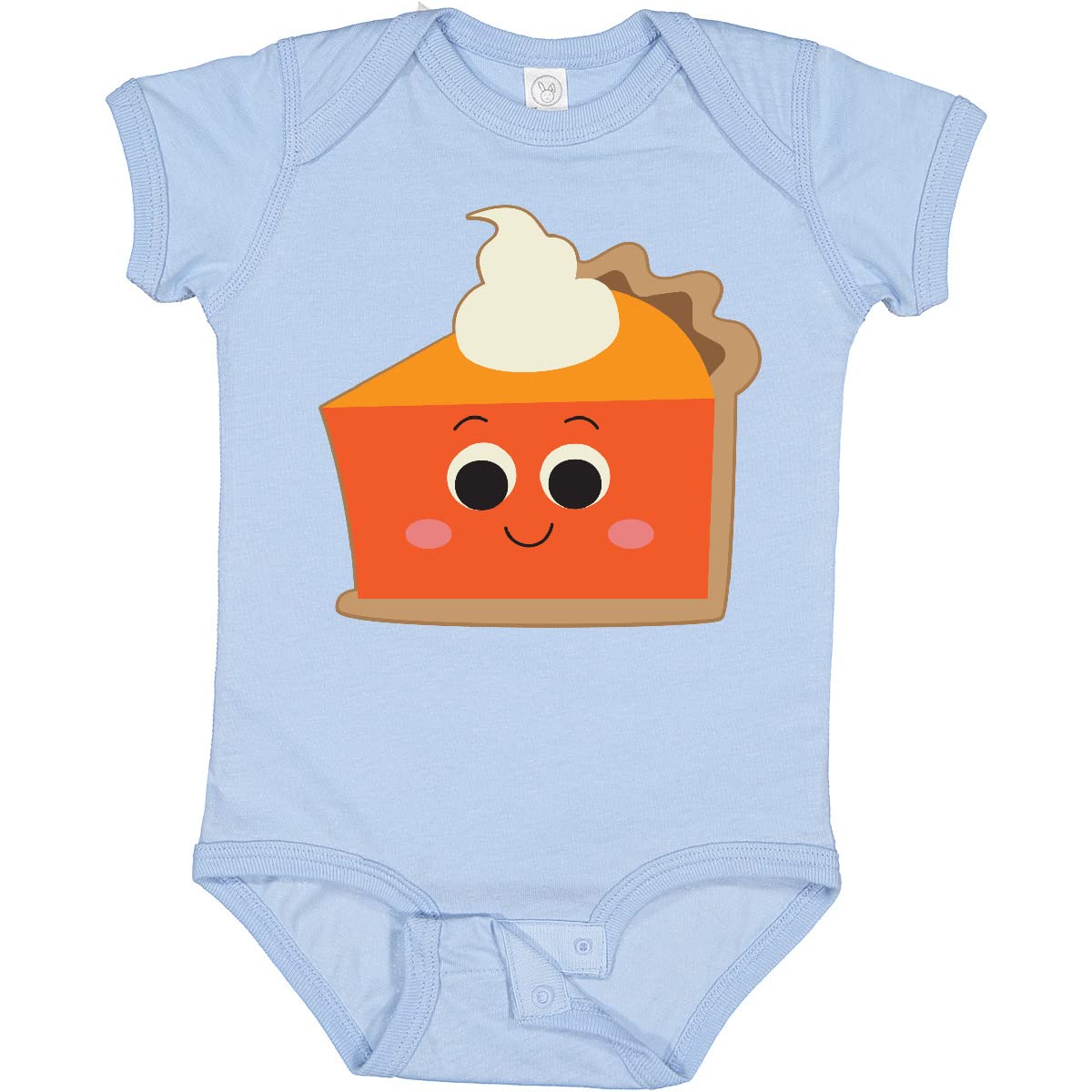 Inktastic Thanksgiving Pumpkin Pie Cute Baby Bodysuit - Adorable Infant Onesie for Holiday Photos & Family Gatherings