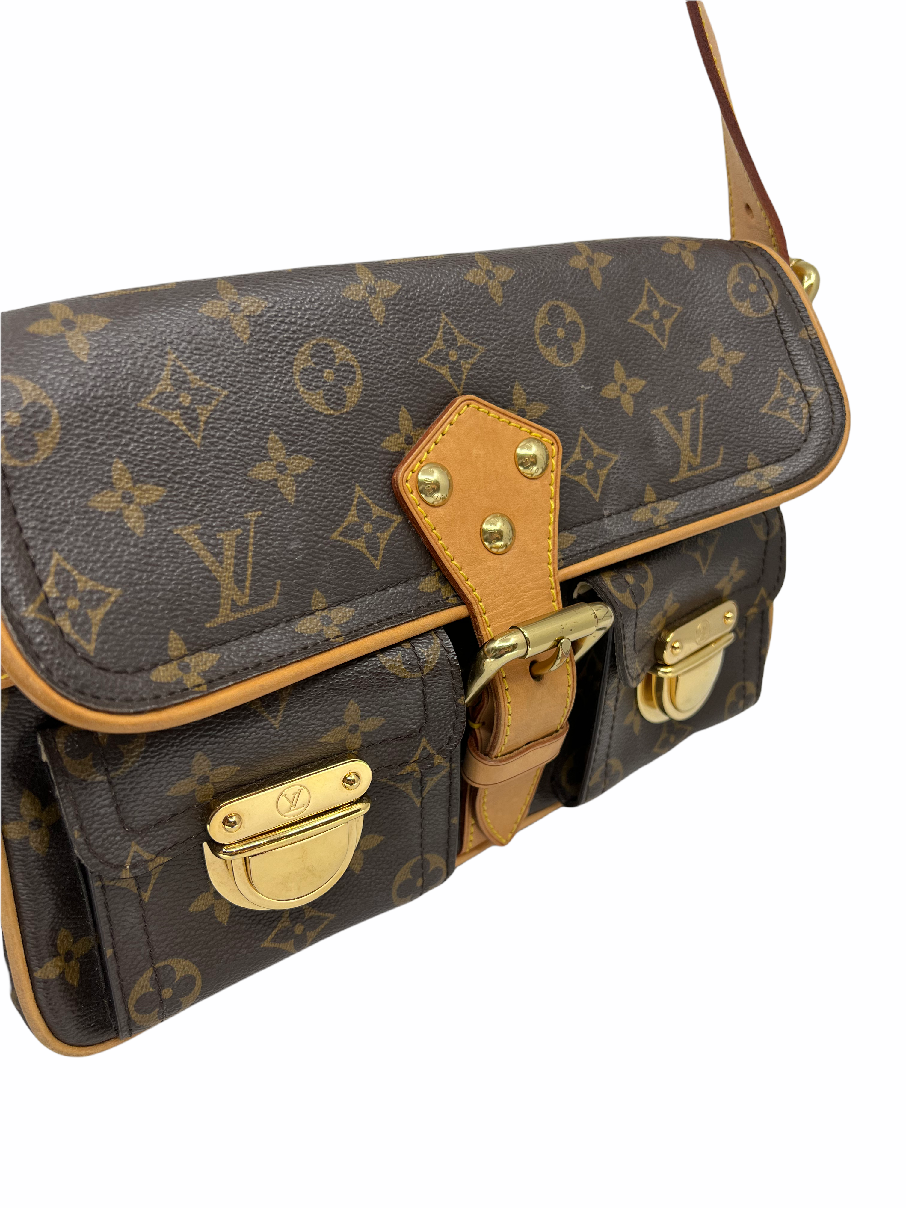 Authentic Louis Vuitton Monogram Hudson PM Crossbody Bag - Luxury Leather Shoulder Purse for Women | Perfect for Work, Travel & Everyday Use