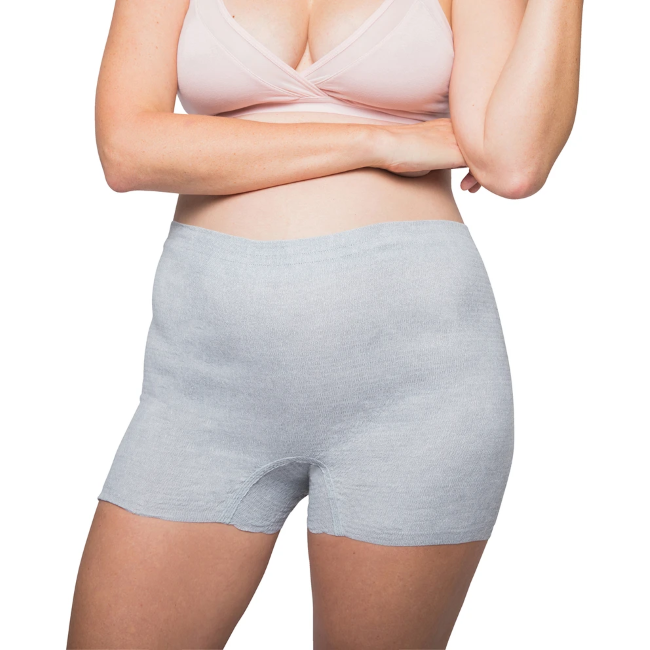 Fridamom Postpartum Underwear Disposable Boyshort Briefs - 8 Pack for Women | Soft & Breathable Postpartum Recovery | Ideal for Hospital, Maternity & Post-Birth Comfort