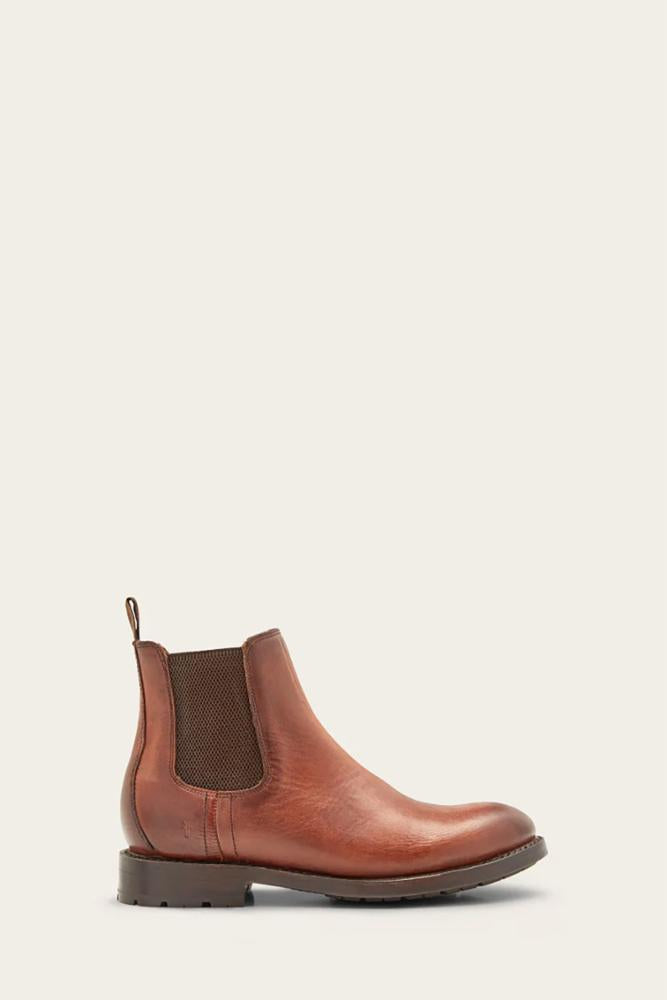 Frye Men's 81618 Leather Boots in Brown - Comfortable & Durable Footwear for Casual Wear, Outdoor Adventures & Work