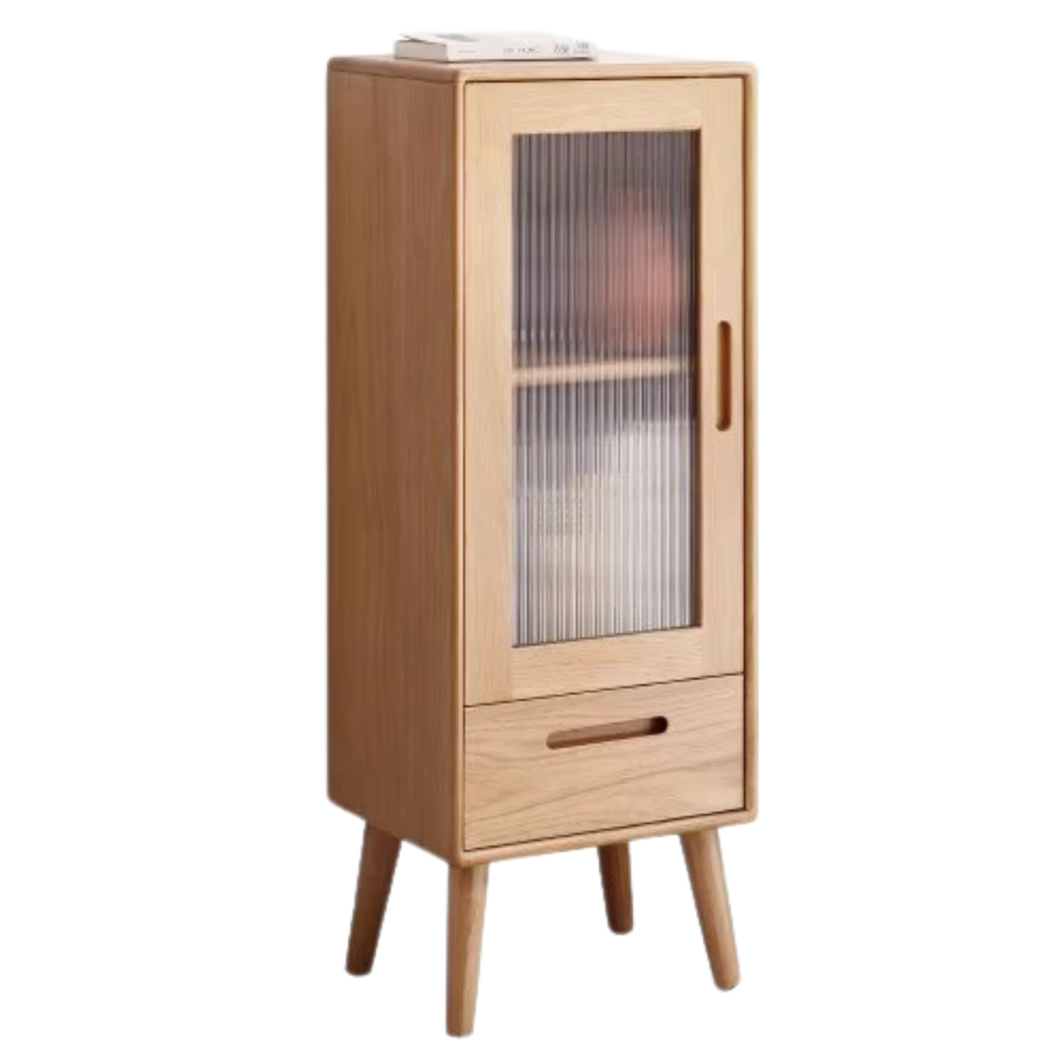14.9х12.5х39.3 inch / 38х32х100сm / Natural wood color / TV low side cabinet