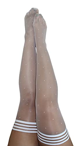Maternity Brooke Leanne White Polka Dot