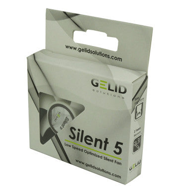 Gelid Silent5 50x50x15mm Ultra Quiet Case Fan with 3 Pin Connector - Perfect for PC Cooling, Mini ITX Builds & Silent Workstations