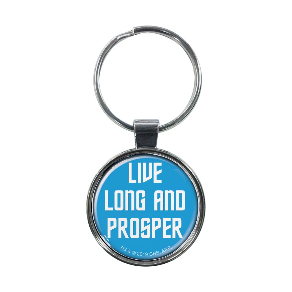 Star Trek Keychain - 'Live Long and Prosper' 1.5