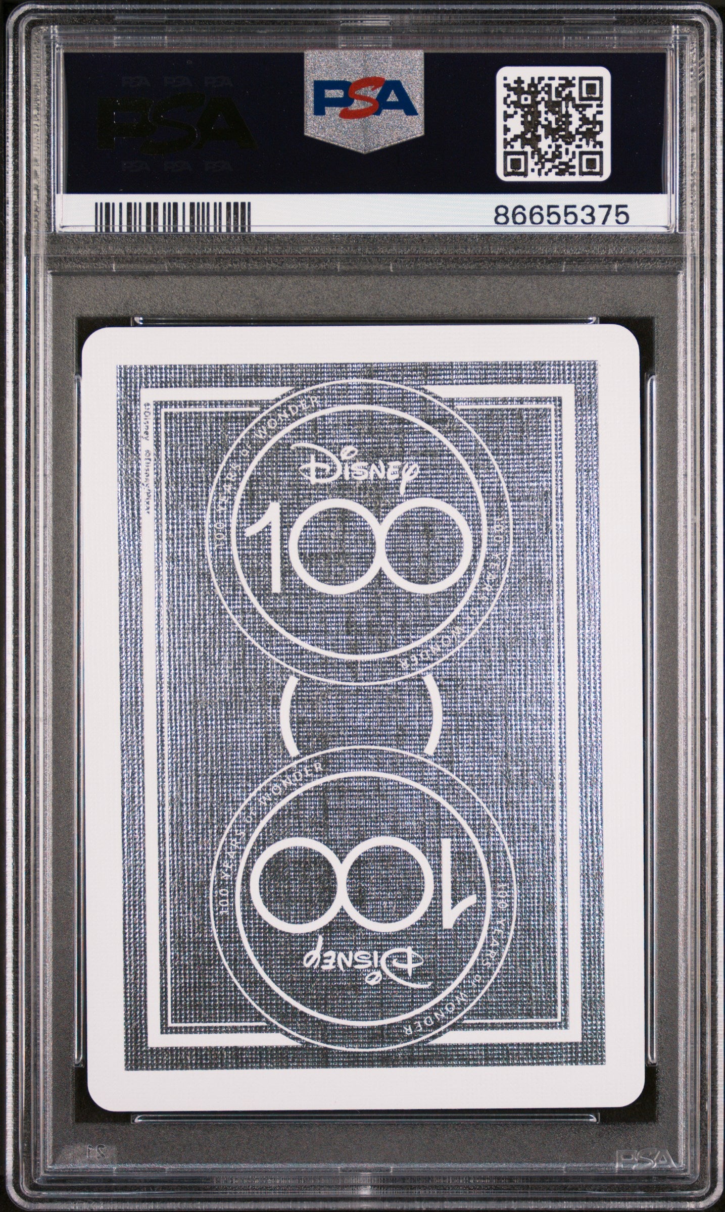 2023 Disney 100th Anniversary Collectible Donald Duck 6 of Diamonds Playing Cards - PSA 10 Graded - Perfect for Card Collectors, Disney Fans & Poker Games