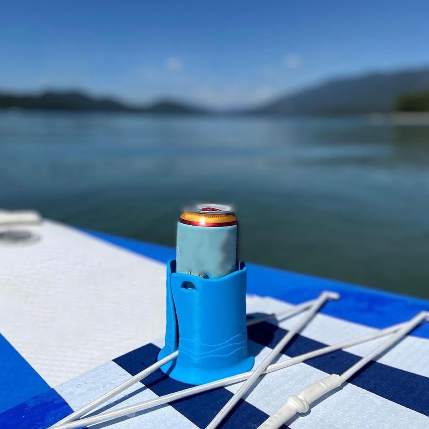 **Kayak & Paddle Board Drink Holder - Universal Cup Holder for Kayaking & SUP Accessories - Perfect for Fishing, Camping & Outdoor Adventures**