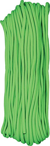 Premium Lime Green Parachute Cord for Outdoor Gear & Survival Kits – Strong Nylon Rope for Camping, Hiking & DIY Projects