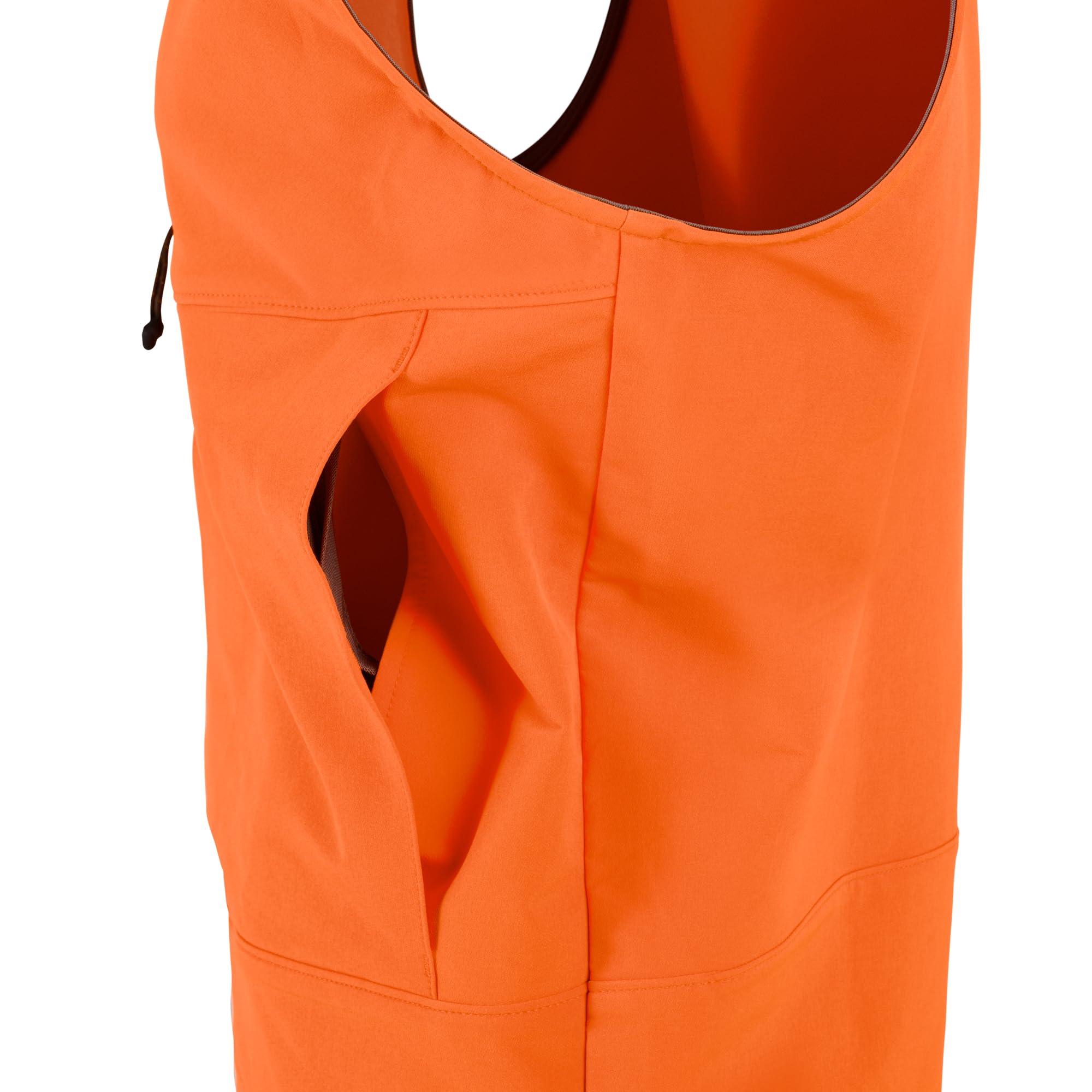 First Lite Men's Charge Hunters Orange Vest - Lightweight High-Visibility Hunting Vest for Safety & Comfort | Perfect for Deer Hunting, Turkey Hunting & Outdoor Adventures