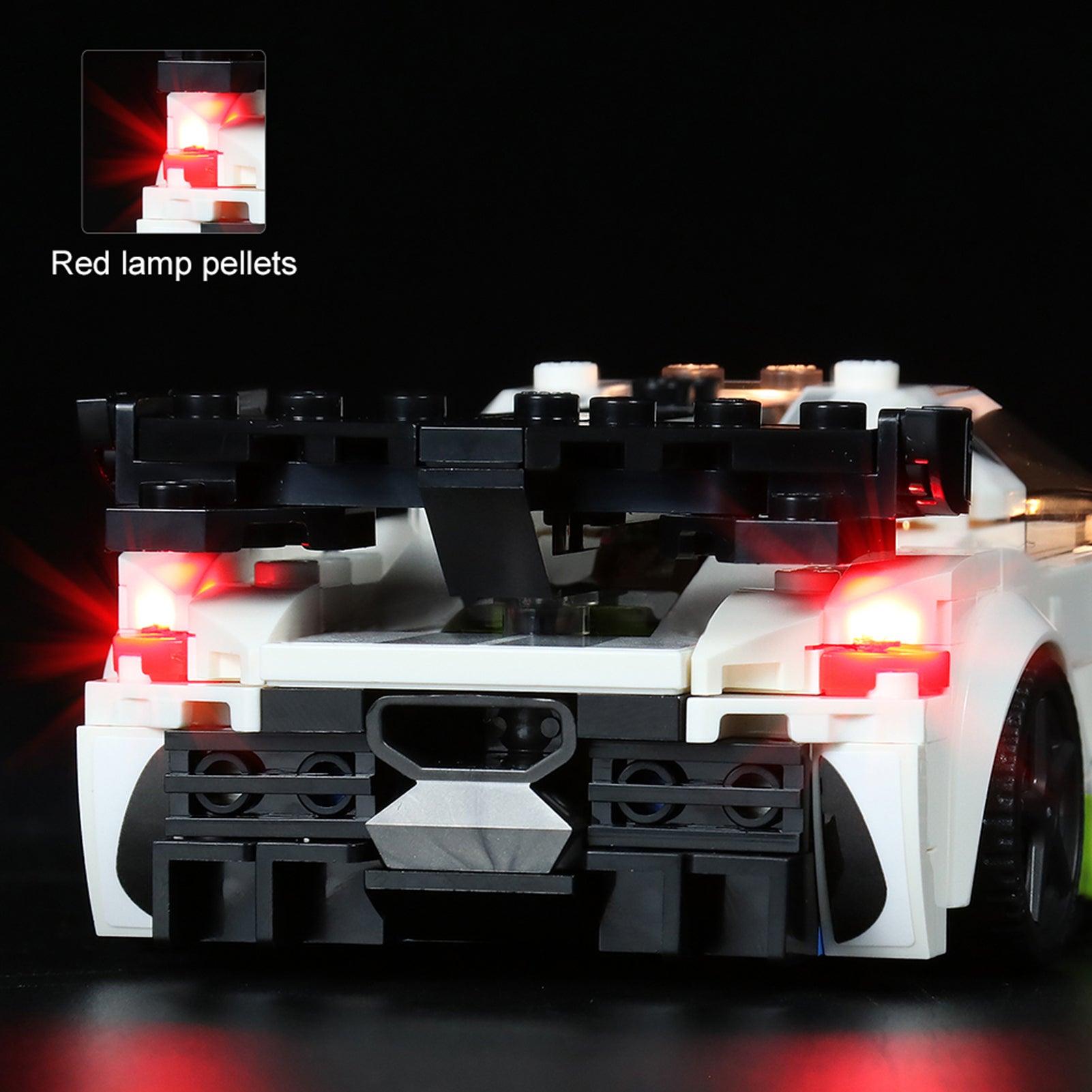 Best Light Kit for Lego Speed Champions Koenigsegg 76900 - Enhance Your Model Car with Realistic LED Lighting for Display & Nighttime Play