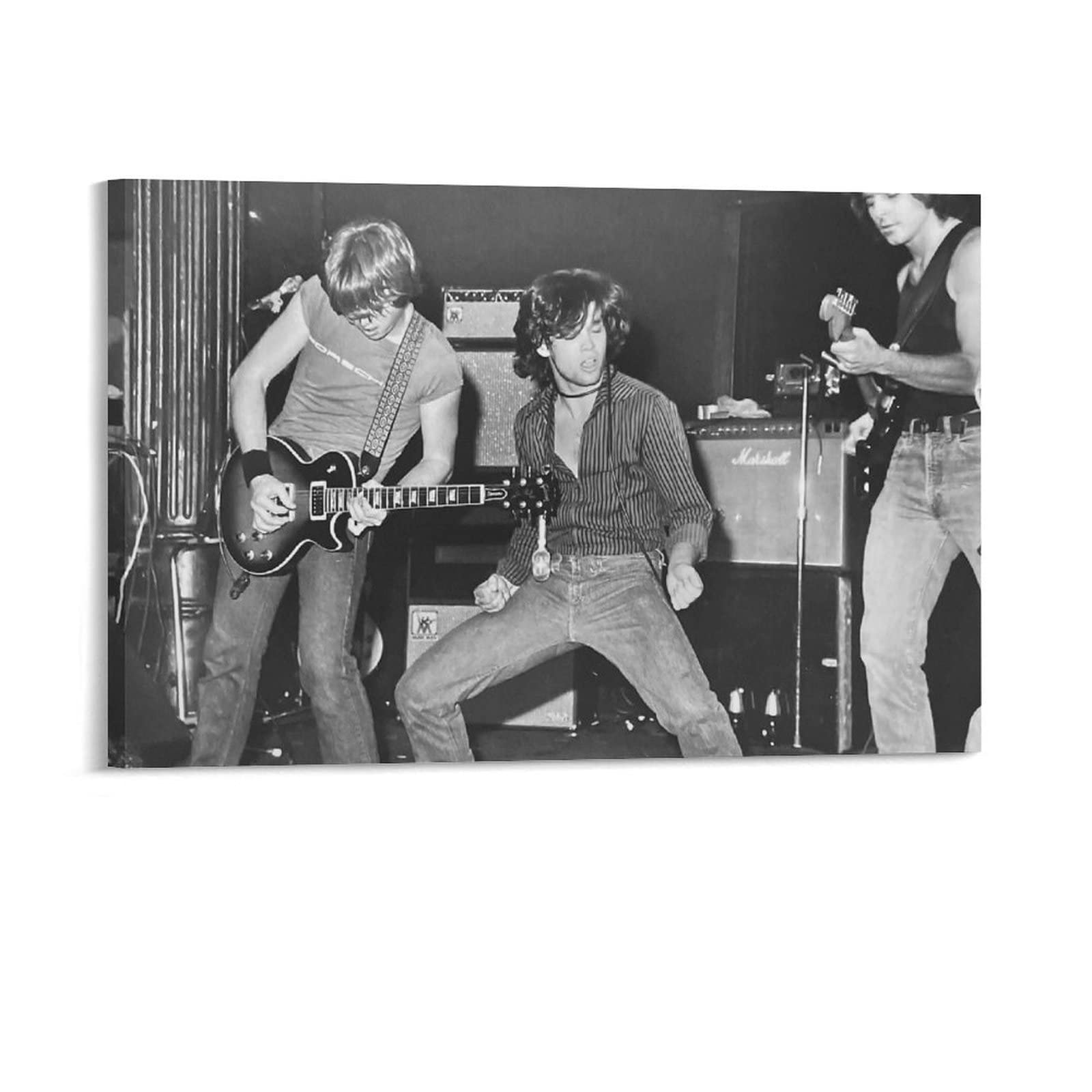 John Mellencamp Canvas Poster - Vintage Rock Singer Wall Art Decor for Living Room, Bedroom & Office - 24x36 Inches - Perfect Gift for Music Fans & Home Decor Enthusiasts | Ideal for Rock Music Themed Rooms, Man Caves & Fan Collections