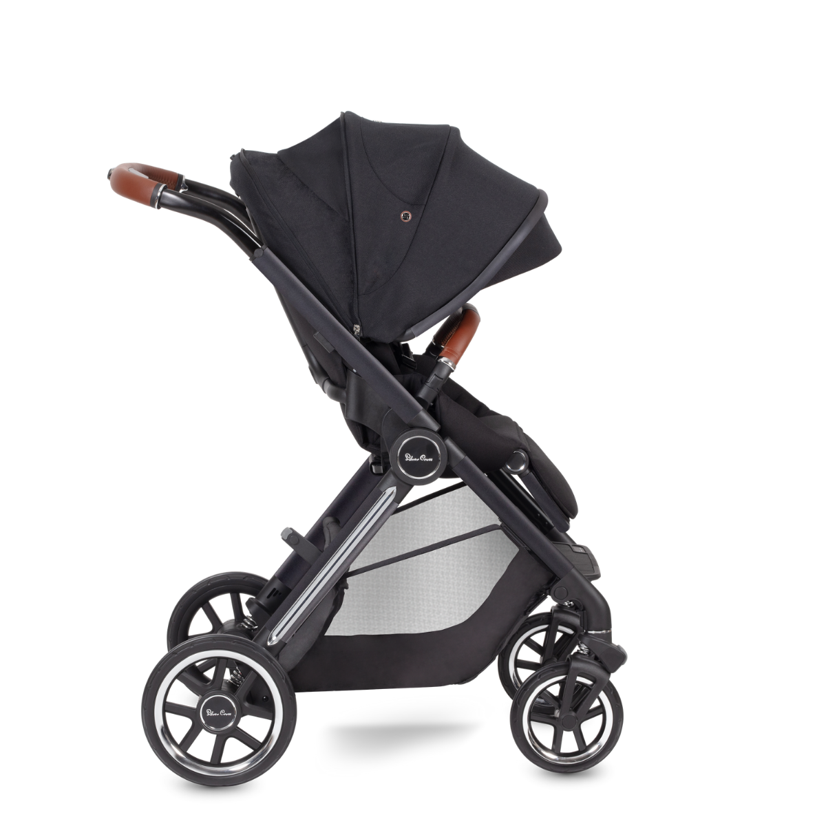Silver Cross Reef Full Size Stroller - Lightweight Baby Stroller with Adjustable Canopy & Storage Basket | Perfect for Travel, Shopping & Daily Walks