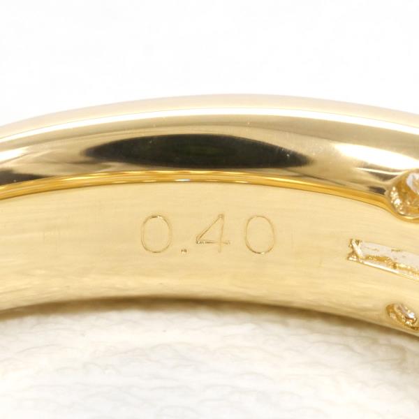 18K Yellow Gold Diamond Ring for Women - Elegant Solitaire Engagement & Wedding Band - Perfect for Proposals, Anniversaries, and Special Occasions