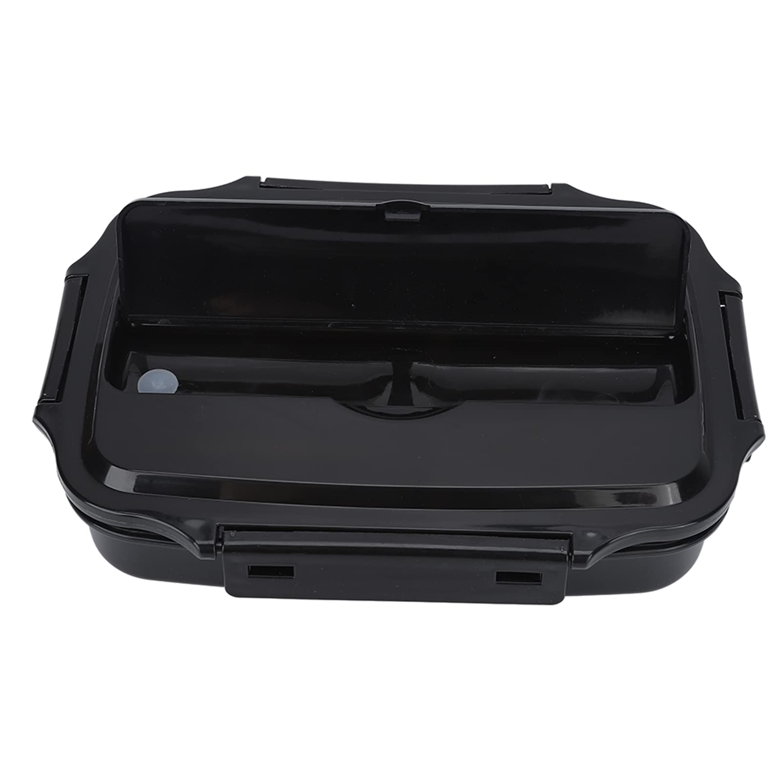 SH-RuiDu 3-Compartment Insulated Stainless Steel Bento Lunch Box - Leakproof 304 Stainless Steel Food Container for School, Office & Travel (Black) | Perfect for Meal Prep, Picnics & Outdoor Activities