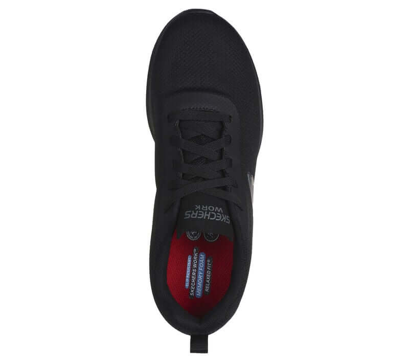 Men's Daxtin Ultra Flex 3.0 Slip Resistant Work Shoes - Black Relaxed Fit Comfortable Sneakers for Walking, Standing All Day & Outdoor Activities