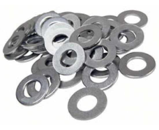 8mm Stainless Steel Flat Washers - 8 Pack - Heavy Duty Metal Hardware for DIY, Plumbing & Automotive Repairs - Rust Resistant & Durable