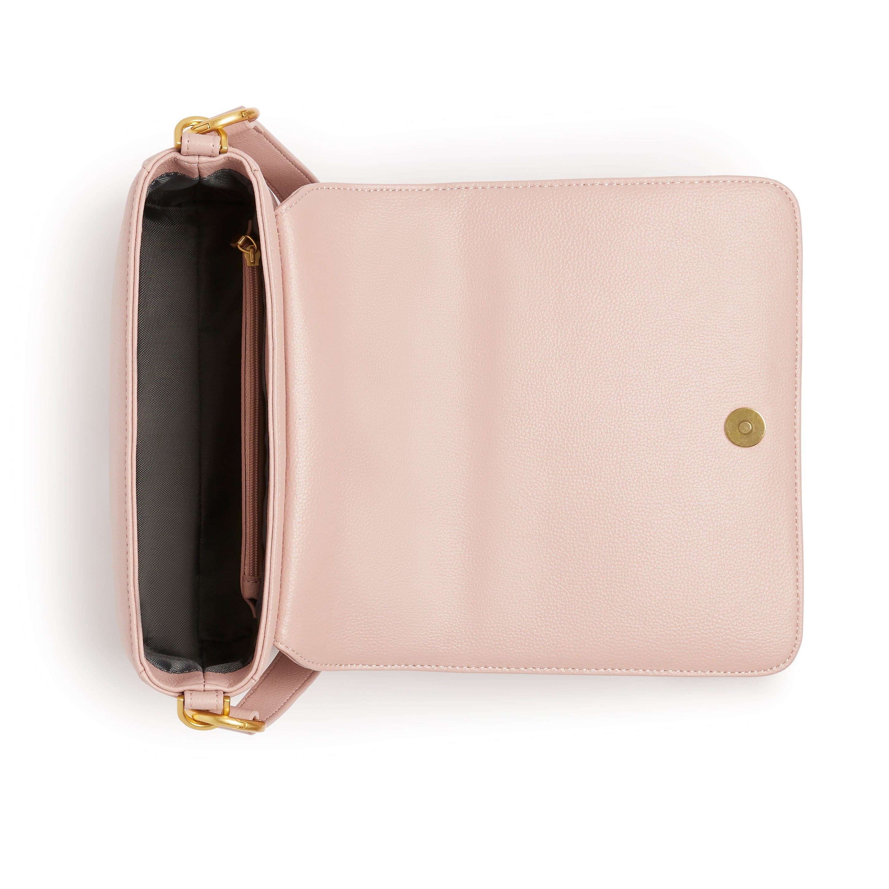 Vegan Leather Shoulder Bag for Women - Stylish Pink Crossbody Purse | Perfect for Work, Travel, and Everyday Use
